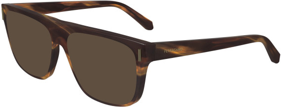 FERRAGAMO SF2997 sunglasses in Striped Brown