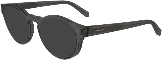 FERRAGAMO SF2998 sunglasses in Transparent Grey