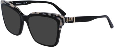 Karl Lagerfeld KL6130 sunglasses in Black/Marble