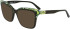 Karl Lagerfeld KL6130 sunglasses in Olive Green/Marble