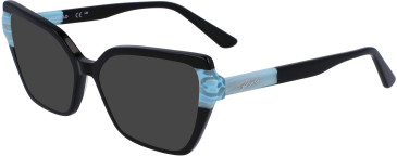 Karl Lagerfeld KL6131 sunglasses in Black/Azure