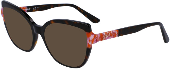 Karl Lagerfeld KL6132 sunglasses in Dark Tortoise/Marble