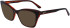 Karl Lagerfeld KL6134 sunglasses in Striped Burnt