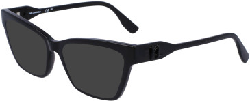 Karl Lagerfeld KL6135 sunglasses in Dark Grey