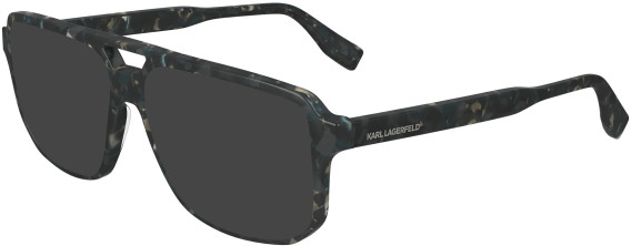 Karl Lagerfeld KL6156 sunglasses in Marble Grey