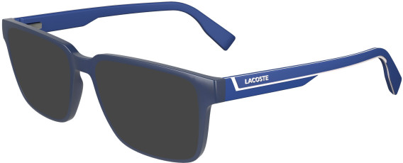 Lacoste L2936 sunglasses in Matte Blue