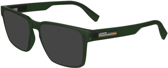 Lacoste L2948 sunglasses in Transparent Green