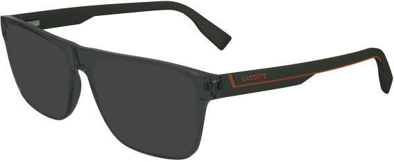 Lacoste L2951 sunglasses in Transparent Grey