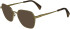 Lanvin LNV2127 sunglasses in Yellow Gold