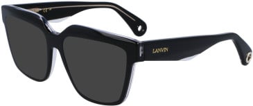 Lanvin LNV2643 sunglasses in Black/Crystal