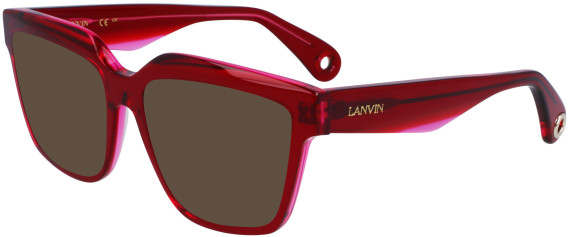 Lanvin LNV2643 sunglasses in Transparent Burgundy/Pink