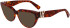 Lanvin LNV2646 sunglasses in Amber Tortoise