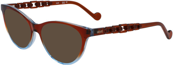 Liu Jo LJ2786 sunglasses in Brown/Azure