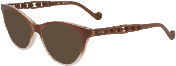 Liu Jo LJ2786 sunglasses in Peach/Brown