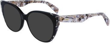 Liu Jo LJ2790 sunglasses in Black/Textured Beige