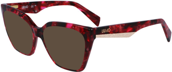 Liu Jo LJ2797 sunglasses in Marble Red