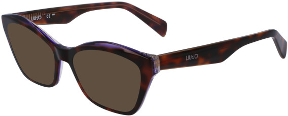 Liu Jo LJ2800 sunglasses in Dark Tortoise/Violet