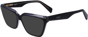 Liu Jo LJ2801-53 sunglasses in Black/Grey