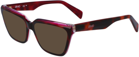 Liu Jo LJ2801-53 sunglasses in Dark Tortoise/Fuchsia