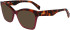 Liu Jo LJ2802 sunglasses in Tortoise/Wine