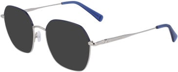 Longchamp LO2152-51 sunglasses in Silver/Blue