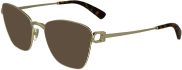 Longchamp LO2162 sunglasses in Deep Gold