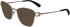 Longchamp LO2162 sunglasses in Rose Gold
