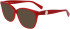 Longchamp LO2715-52 sunglasses in Red