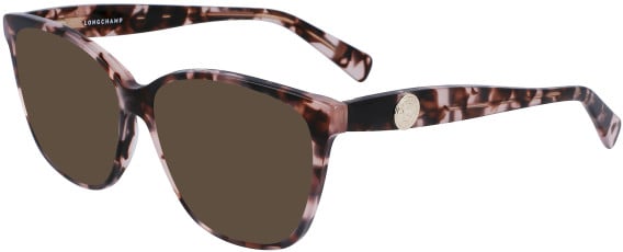 Longchamp LO2715-52 sunglasses in Rose Havana