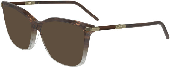 Longchamp LO2726 sunglasses in Gradient Brown Grey