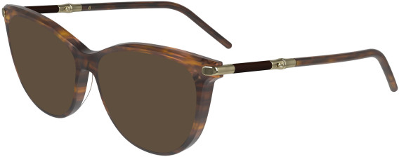 Longchamp LO2727 sunglasses in Brown Horn