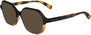 Longchamp LO2740 sunglasses in Black/Havana