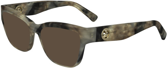 Longchamp LO2743 sunglasses in Marble Brown Grey