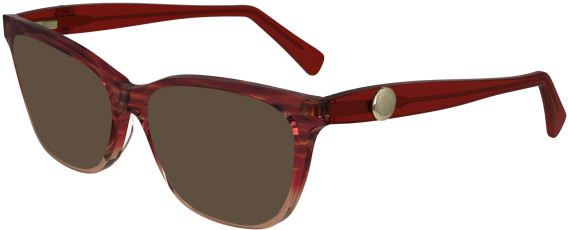 Longchamp LO2744-52 sunglasses in Textured Red