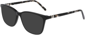Marchon NYC M-5024-51 sunglasses in Black/Black Tort