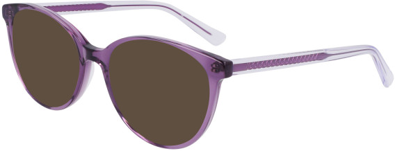 Marchon NYC M-5028 sunglasses in Crystal Dusted Grape
