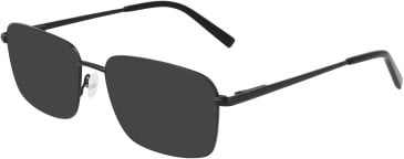 Marchon NYC M-9009-52 sunglasses in Satin Black
