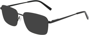 Marchon NYC M-9009-56 sunglasses in Satin Black