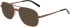 Marchon NYC M-9010-55 sunglasses in Shiny Brown
