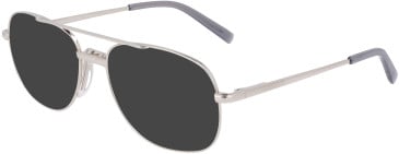 Marchon NYC M-9010-58 sunglasses in Shiny Silver