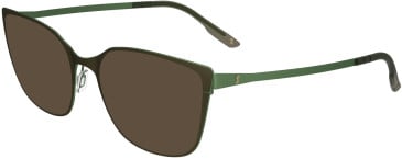 Skaga SK2163 SENSOMMAR sunglasses in Mahogany/Light Green