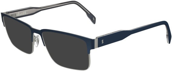 Skaga SK2166 AMFIBOL-56 sunglasses in Matte Blue/Silver