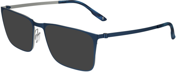Skaga SK3044 VATTENGLITTER-55 sunglasses in Metallic Blue/Silver
