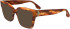Victoria Beckham VB2659 sunglasses in Striped Blonde Havana