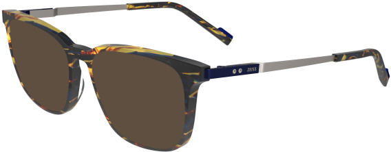 Zeiss ZS23717 sunglasses in Striped Brown/Blue