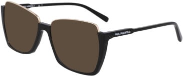 Karl Lagerfeld KL355 sunglasses in Black