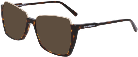 Karl Lagerfeld KL355 sunglasses in Dark Tortoise