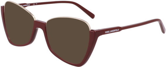 Karl Lagerfeld KL354 sunglasses in Burgundy