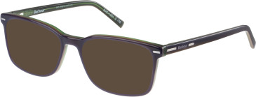 Barbour BAO-1001 Sunglasses in Navy