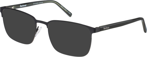 Barbour BAO-1007 Sunglasses in Matt Black